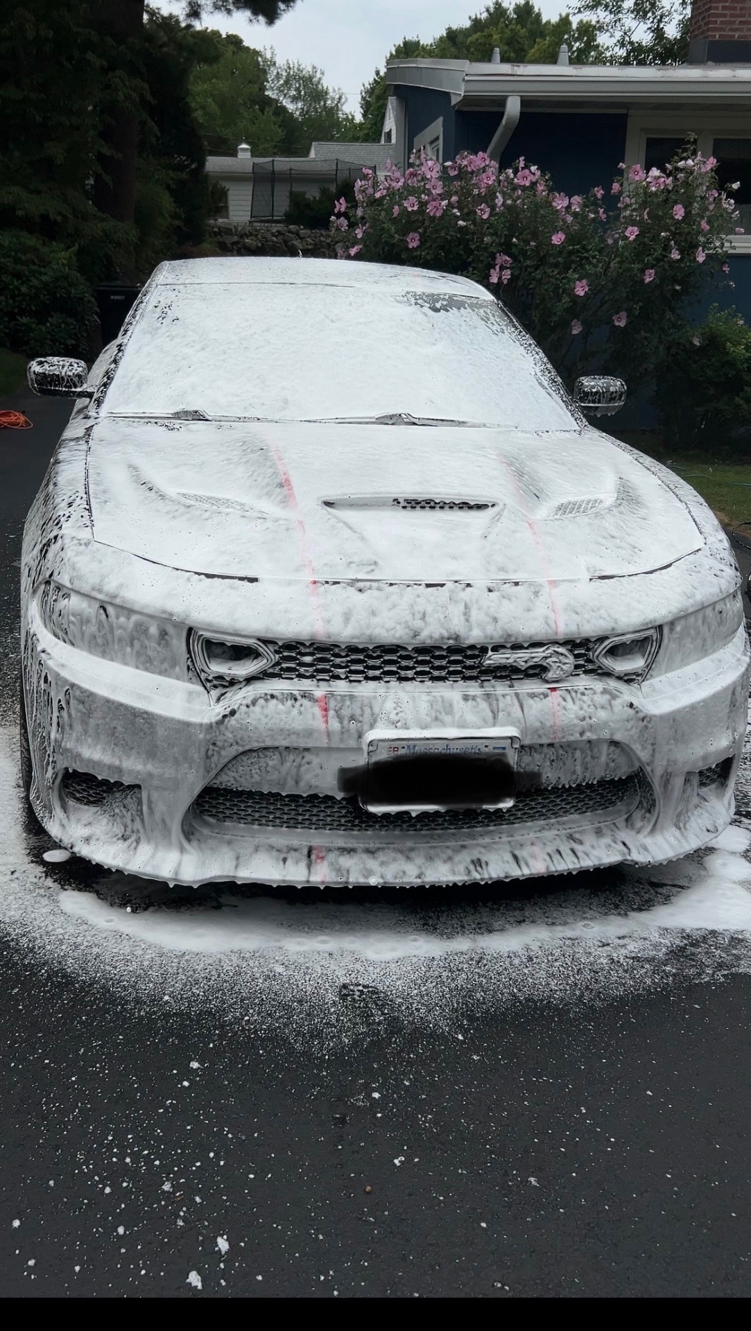 Foam wash detail