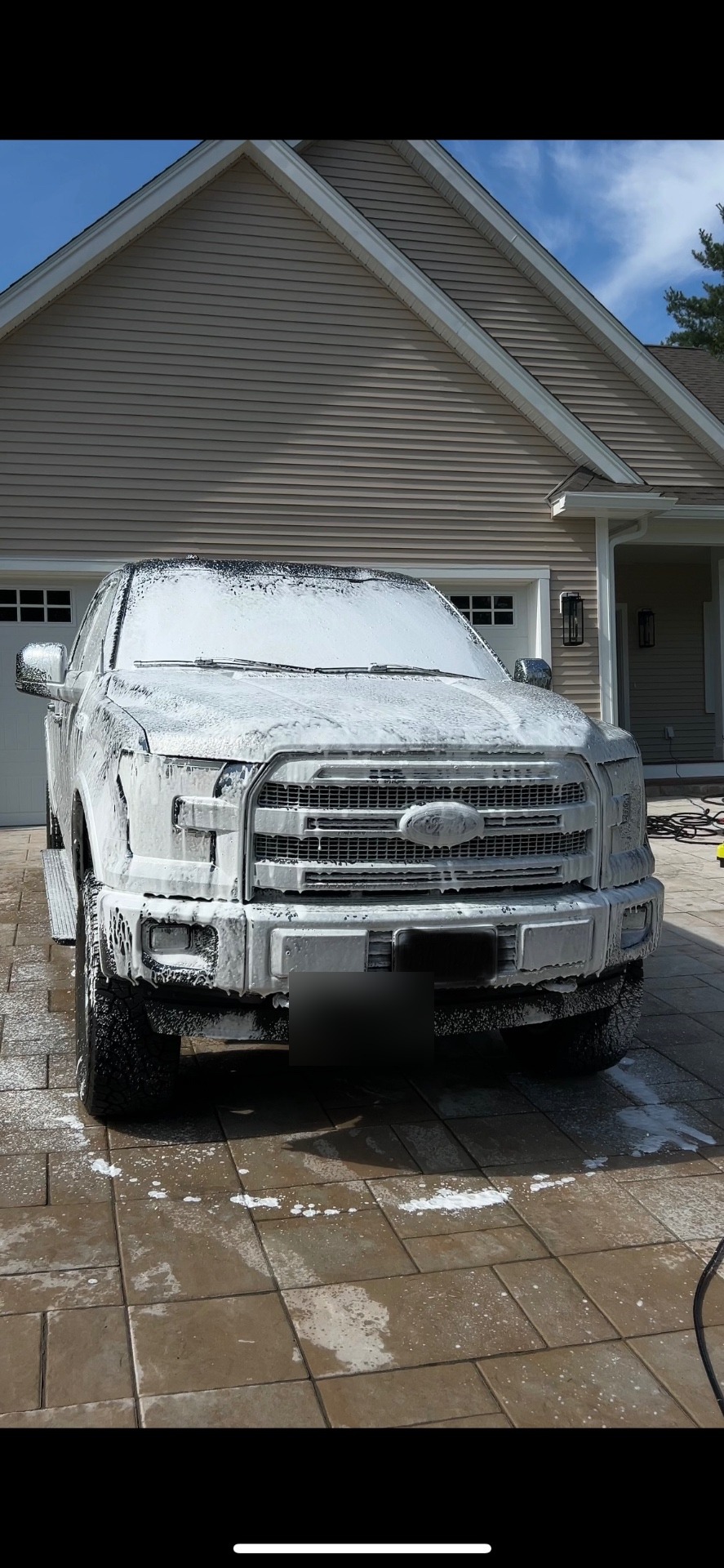 Foam wash detail